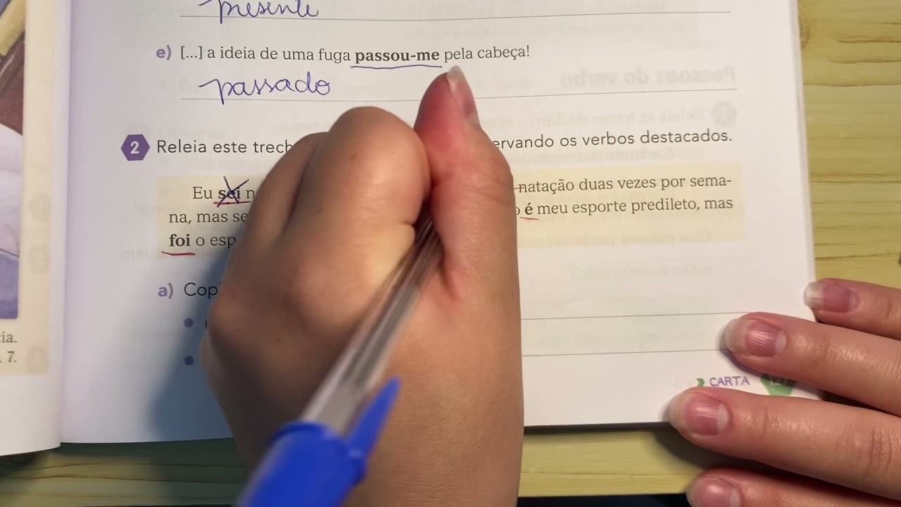 Respostas Livro Apis Língua Portuguesa- 4ºano - páginas 126 à 128