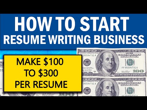 How to Start Resume Writing Service Business Make 100 Resume