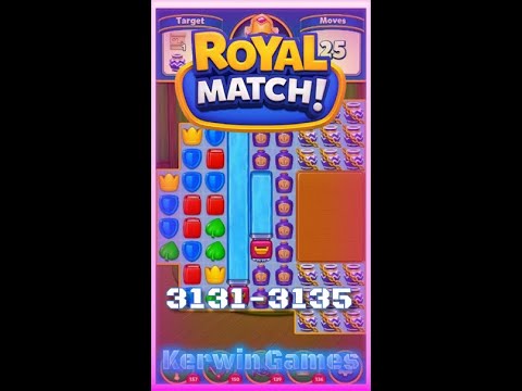 Royal Match Level 3131 3132 3133 3134 3135 - No Boosters Gameplay