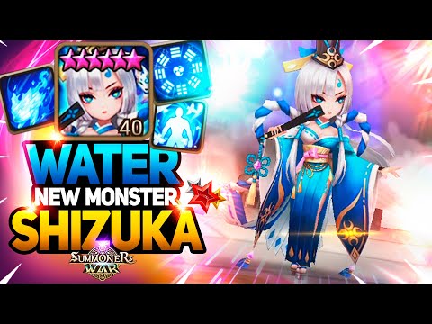 NEW SHIZUKA (WATER ONMYOUJI) - Summoners War