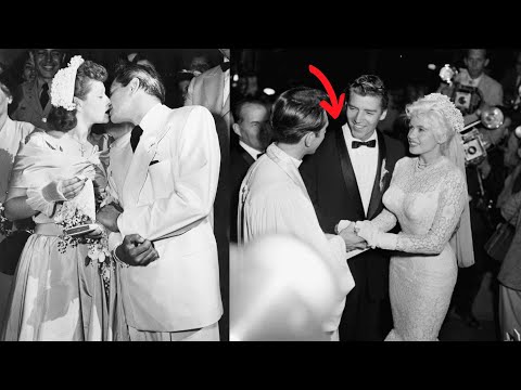 🌟 Rare Vintage Hollywood Wedding Photos (1950s–1980s) | Unseen Celebrity Moments