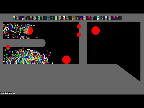 Survival Proliferation 67 - Marble Race in Algodoo