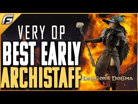 Dragon's Dogma 2 BEST EARLY ARCHISTAFF for Sorcerer - Craos Tine Archistaff Location