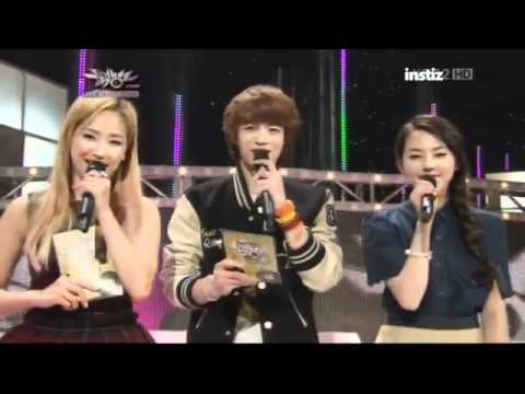 Ye Eun - Minho - Sohee Opening K-Chart Leading SNSD Vs. Wonder Girls [ KBS Music Bank | 111202 ]