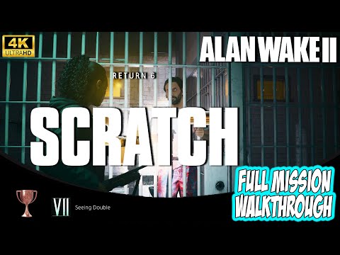 Alan Wake 2 - Return 6: Scratch and Scratch Boss Fight 4K Gameplay