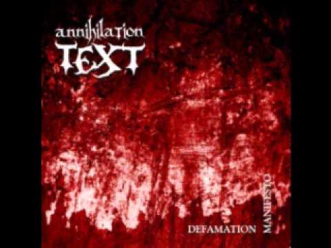 Annihilation Text - Psalm Mute