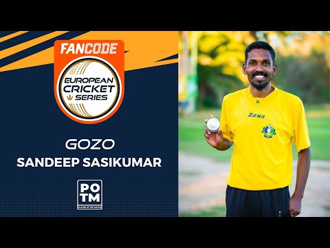 POTM: S.Sasikumar - Match 10 - GOZ vs MAR | Highlights | FanCode ECS Malta, 2022 Day 3 | ECS22.636