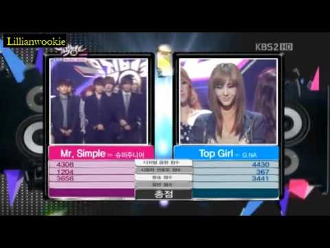 110909 Music Bank Winner-- Super Junior