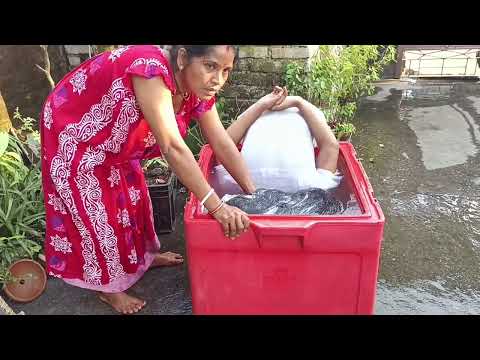  underwater dunking long hair wash 🤩🤩//