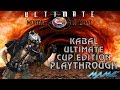 Ultimate Mortal Kombat 3 Kabal Ultimate Cup Edition Playthrough MAME 1080p 60fps