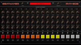 Video thumbnail for RVK-808 1.1 DEMO by Electronik Sound Lab