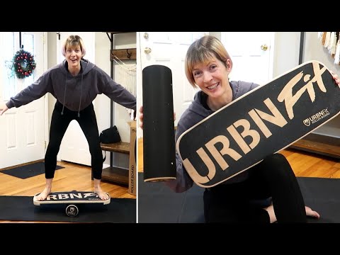 Crazy fun workout 🤣💪  Urbnfit balance board demo + review