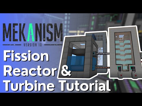 Mekanism Fission Reactor & Turbine Tutorial