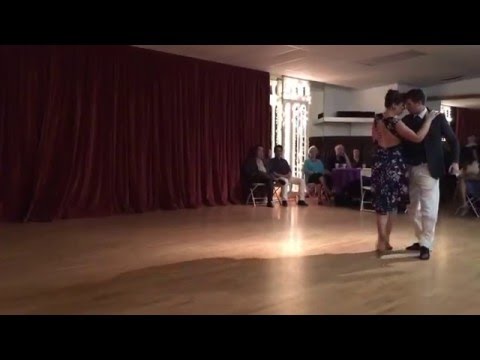Liz Hutchinson & Conrad MacGreal (2/3) at the LATA Easter Milonga