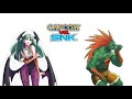 Blanka Morrigan Arcade Playthrough Capcom VS SNK
