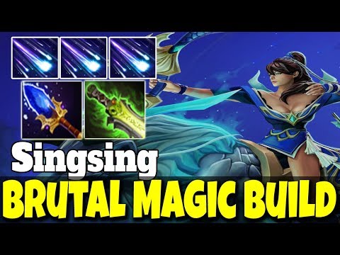 Singsing [Mirana] Old Magic Build is Very Strong 7.22 Dota 2