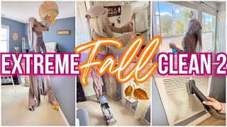 *NEW* EXTREME FALL CLEAN WITH ME 2! FALL 2024 CLEANING MOTIVATION!