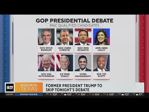 Are you watching the first Republican debate of 2023?
