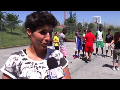 treino de corfebol - equipa do claii de aveiro