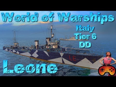 Leone mit 12Km Torps angespielt T6 Italy DD in World of Warships auf Deutsch/German