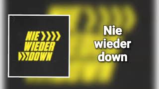 NIE WIEDER DOWN - T-ZON (2018) lyrics