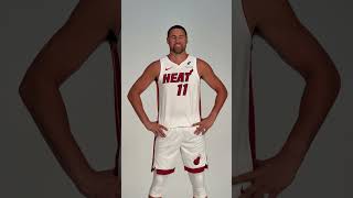 First look at Klay Thompson in a Miami HEAT uniform! 🔥 #miami #klaythompson #nba