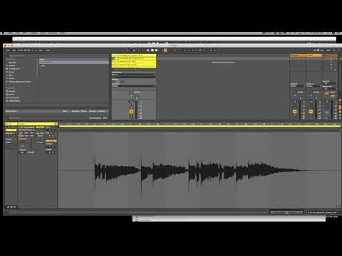 How to import audio files & autowarp them to the right bpm on Ableton FAST