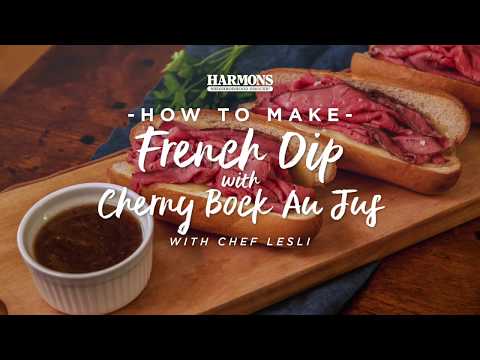 French Dip with Cherny Bock Au Jus