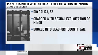VIDEO: Beaufort Co. man charged with crimes involving explicit images of child