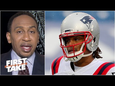 卡姆·牛頓 NFL 生涯「很快就會結束」？史蒂芬·A. 說法 | First Take (Cam Newton will be out of the NFL 'sooner than later' - Stephen A. | First Take)