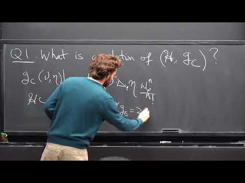 Yanir Rubinstein - Ricci Flow and the Completion of the Space of Kahler Metrics [2011]