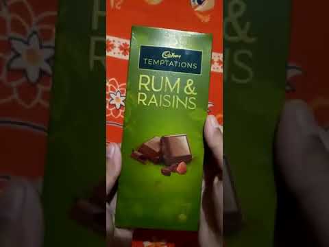 Cadbury Temptations Review (Rum and Raisins)