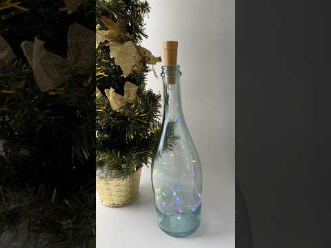 LED гірлянда Пробка покращена модель від батарейки ААА з 20 LED діодами 2 м різнобарвна без мерехтіння