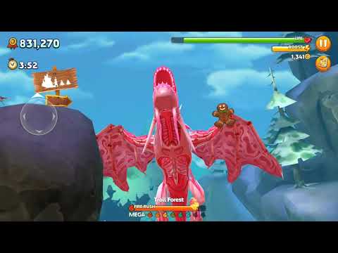 Hungry Dragon Android iOS Gameplay HD 2021 : EPIC DRAGON ANOMALYIS  UNLOCKED!!!