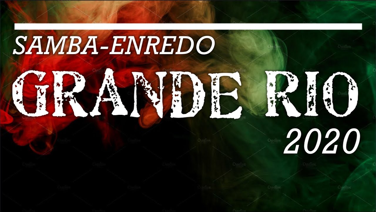 GRANDE RIO 2020 SAMBA CAMPEÃO COM LETRA SIMULTÂNEA