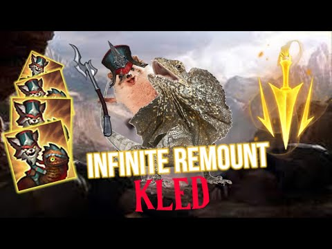 SLAUGHTER ALL ON YOUR LAND and get EVERY remount | Top lane guide: Kled