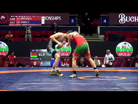 Qual. GR - 60 kg: D. BRYCHAK (BLR) v. K. KAMAL (TUR)