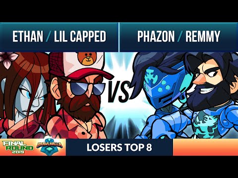 Ethan & Lil Capped vs Phazon & Remmy - Losers Top 8 - Final Round 2v2