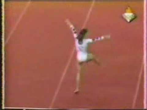 Karine Boucher - 1992 Olympics Team Compulsories - Floor Exercise