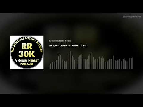 Adeptus Titanicus: Melee Titans!