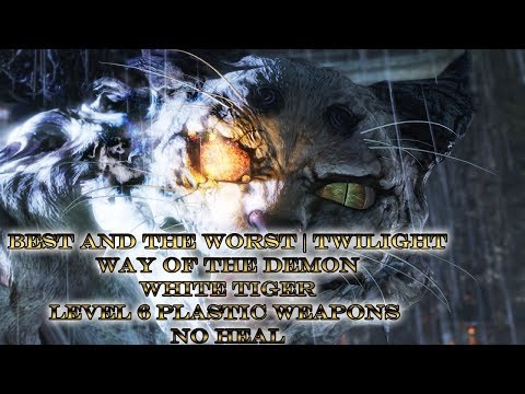 NIOH | PLASTIC LEVEL 6 WEAPONS | WAY OF THE DEMON | TWILIGHT | WHITE TIGER | NO HEAL