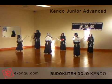 BUTOKUDEN Dojo Kendo Practice (Junior Advanced Kendo Class)