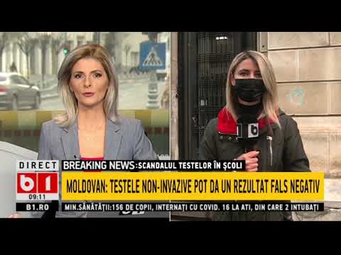 STIRI B1 ORA 9.00 DIN 5 APR 2021 - TESTELE NON INVAZIVE POT DA UN REZULTAT FALS NEGATIV