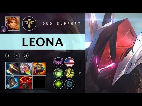 Leona Support vs Bard - NA Master Patch 25.24