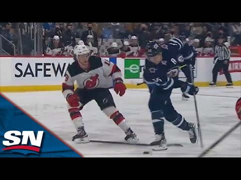 Mark Scheifele Dangles Through Devils' Defenders Before Roofing Backhander