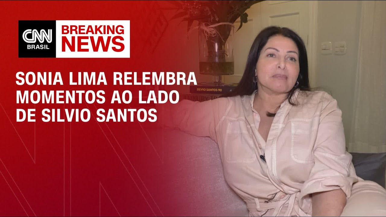 Sonia Lima relembra momentos ao lado de Silvio Santos | CNN BRASIL