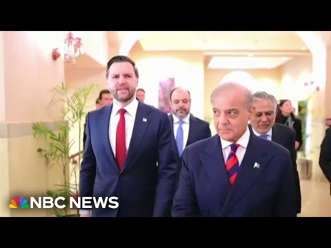 Vice President Vance leads high-stakes peace talks between U.S. & Iran