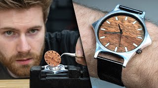Eigene Armband-Uhr bauen! (Metall & Holz)