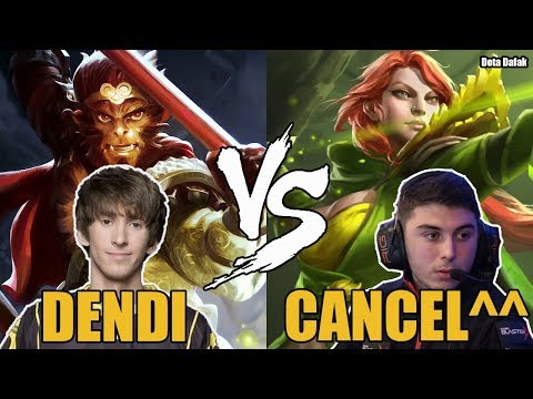 DENDI [Monkey King] vs CANCEL^^ [Windranger]  -  Dota 2