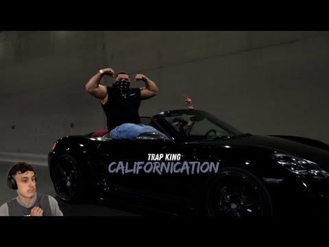 *FIRST TIME LISTENING* Reacting to Trap King - Californication